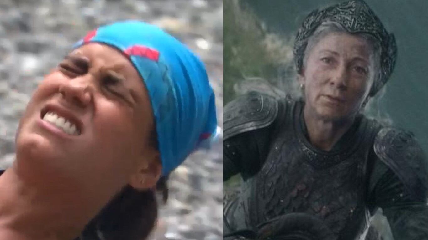 Karoline del 'Desafío XX' se había proclamado la “reina del aire”, pero se fue al suelo dos veces en la pista.