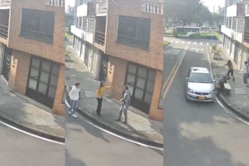 Video: sujeto amenazó con pegarle a un perro y después intentó atropellar a una mujer que lo defendió