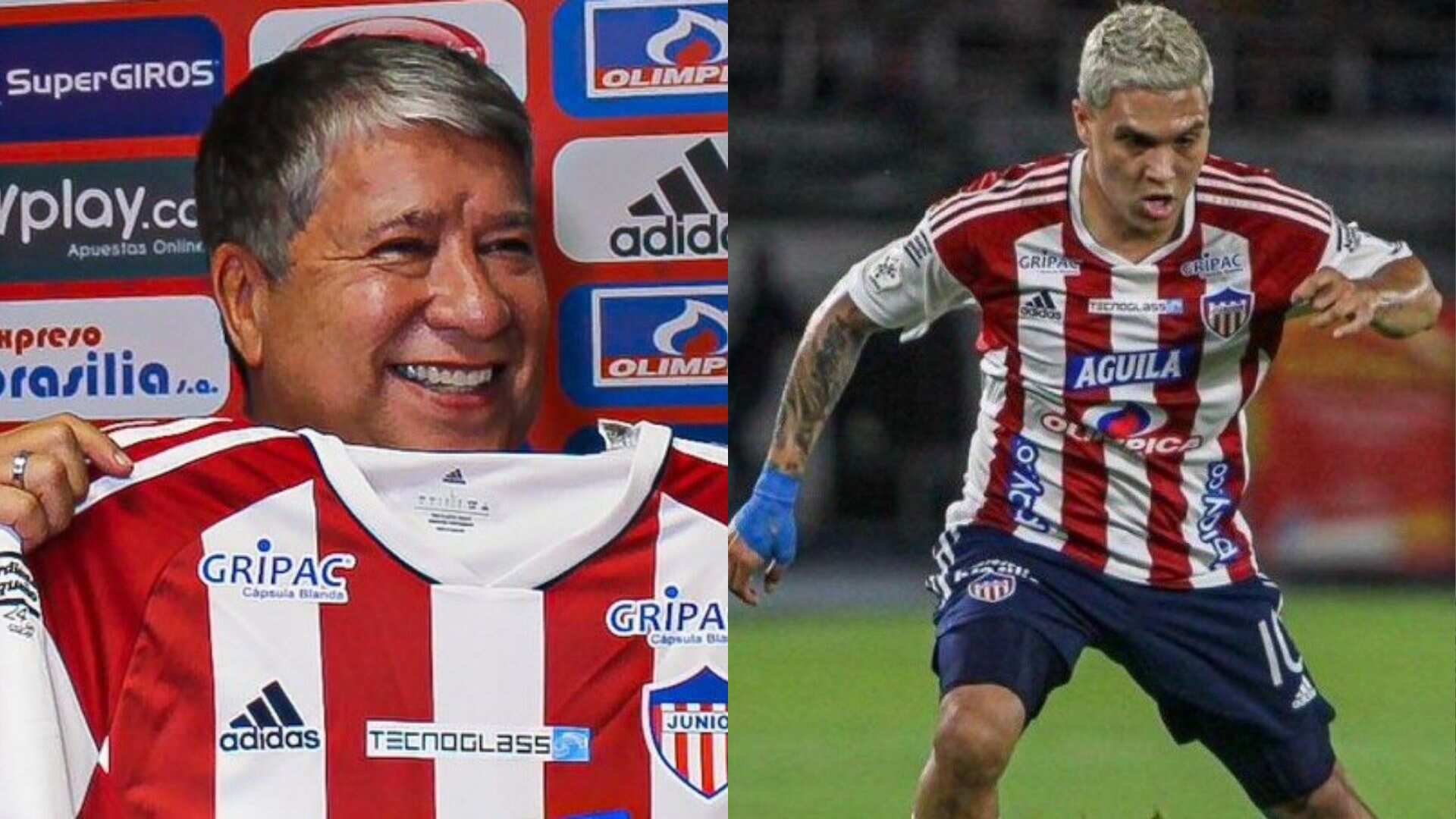 Juan Fernando Quintero y Bolillo Gómez