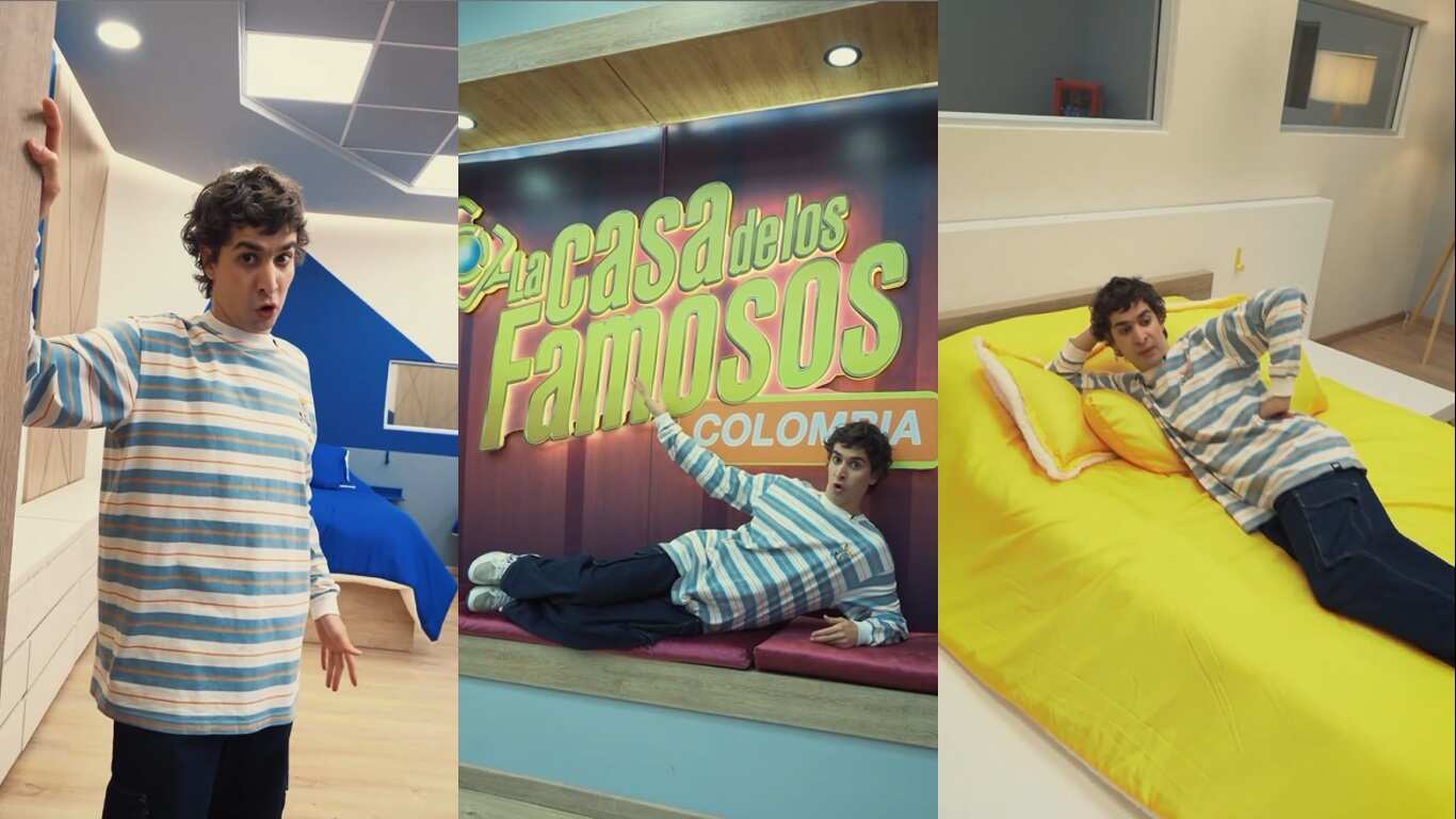 Carmelo de ‘Rigo’ no dudó en disfrutar de los lujos de 'La Casa de Los Famosos' Colombia de RCN y como era de esperarse salió con una de las suyas.