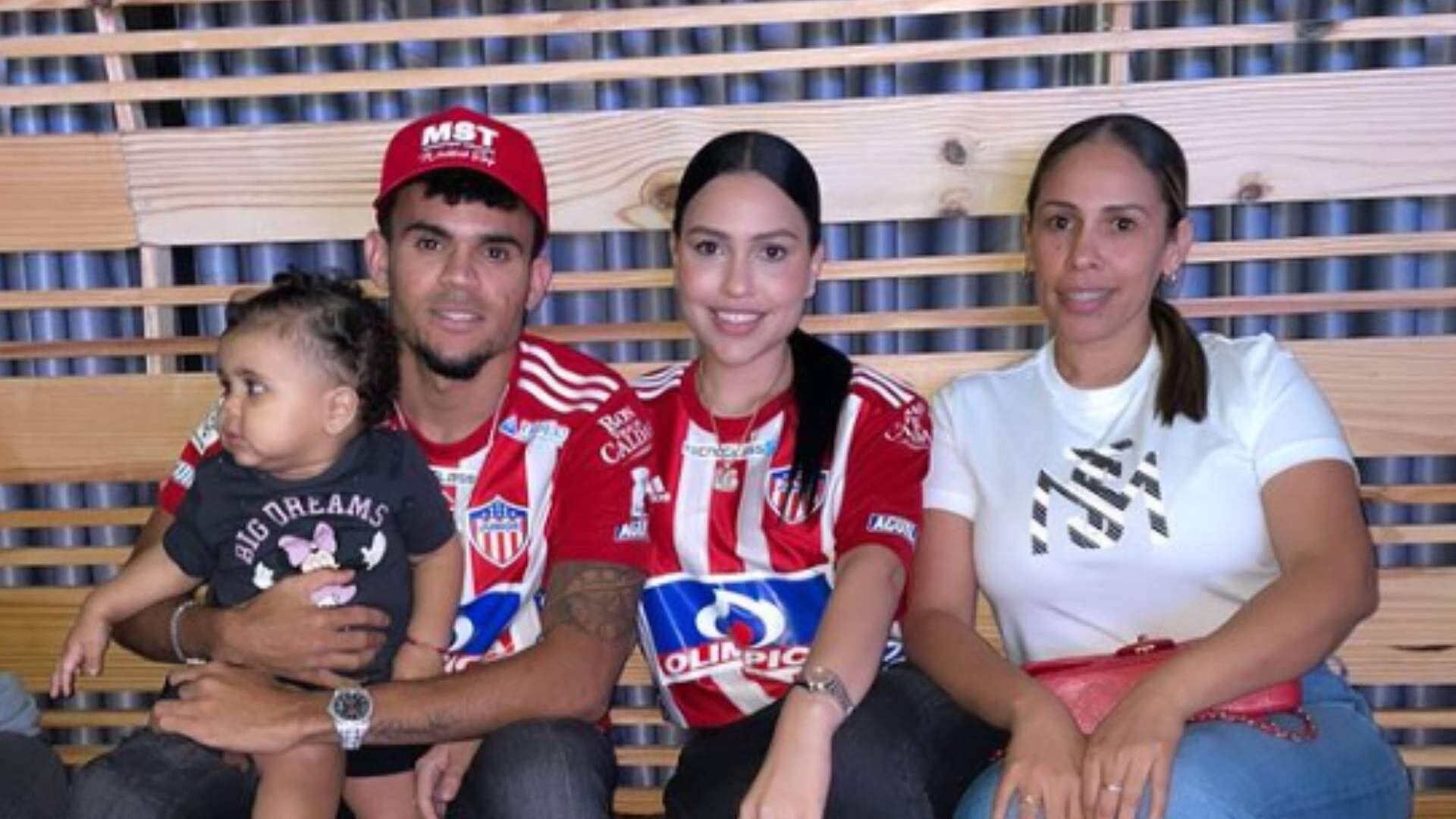 Luis Díaz vivió como hincha el partido de Junior contra el Pereira