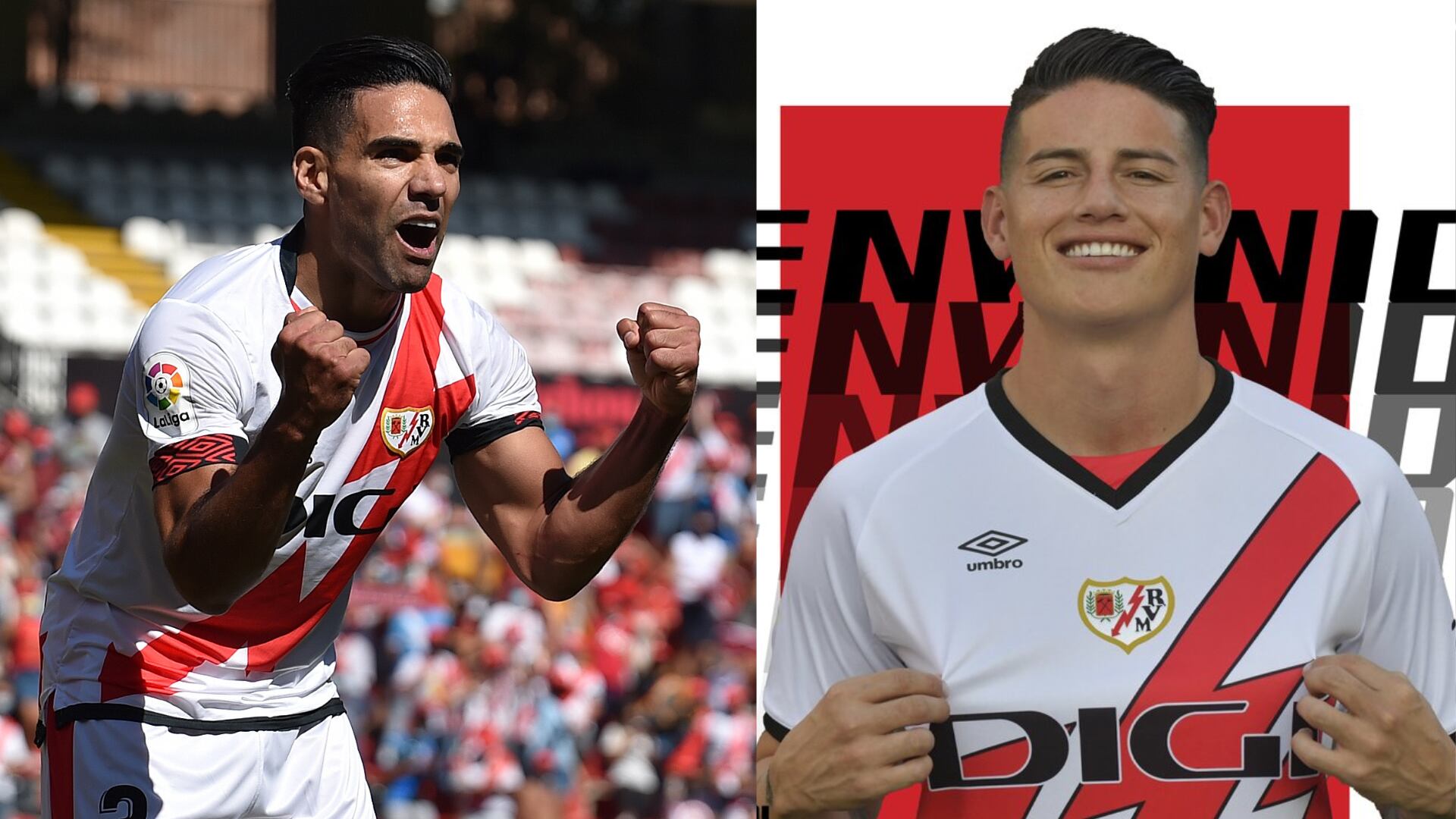 Además de Falcao y James: Estos son cinco futbolistas colombianos que han jugado en Rayo Vallecano