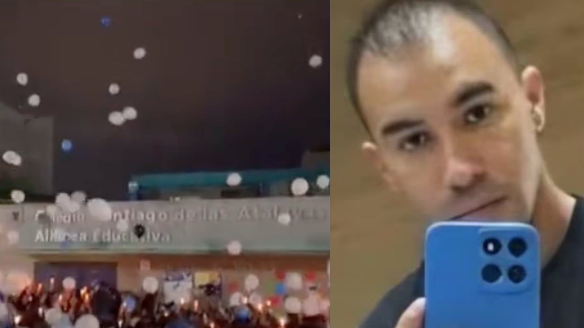 Profesor Kevin Santiago Ángel recibió homenaje por sus estudiantes en Bogotá