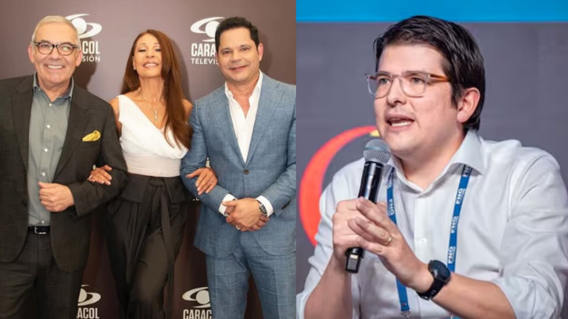 Jurados de Yo me llamo y Miguel Uribe