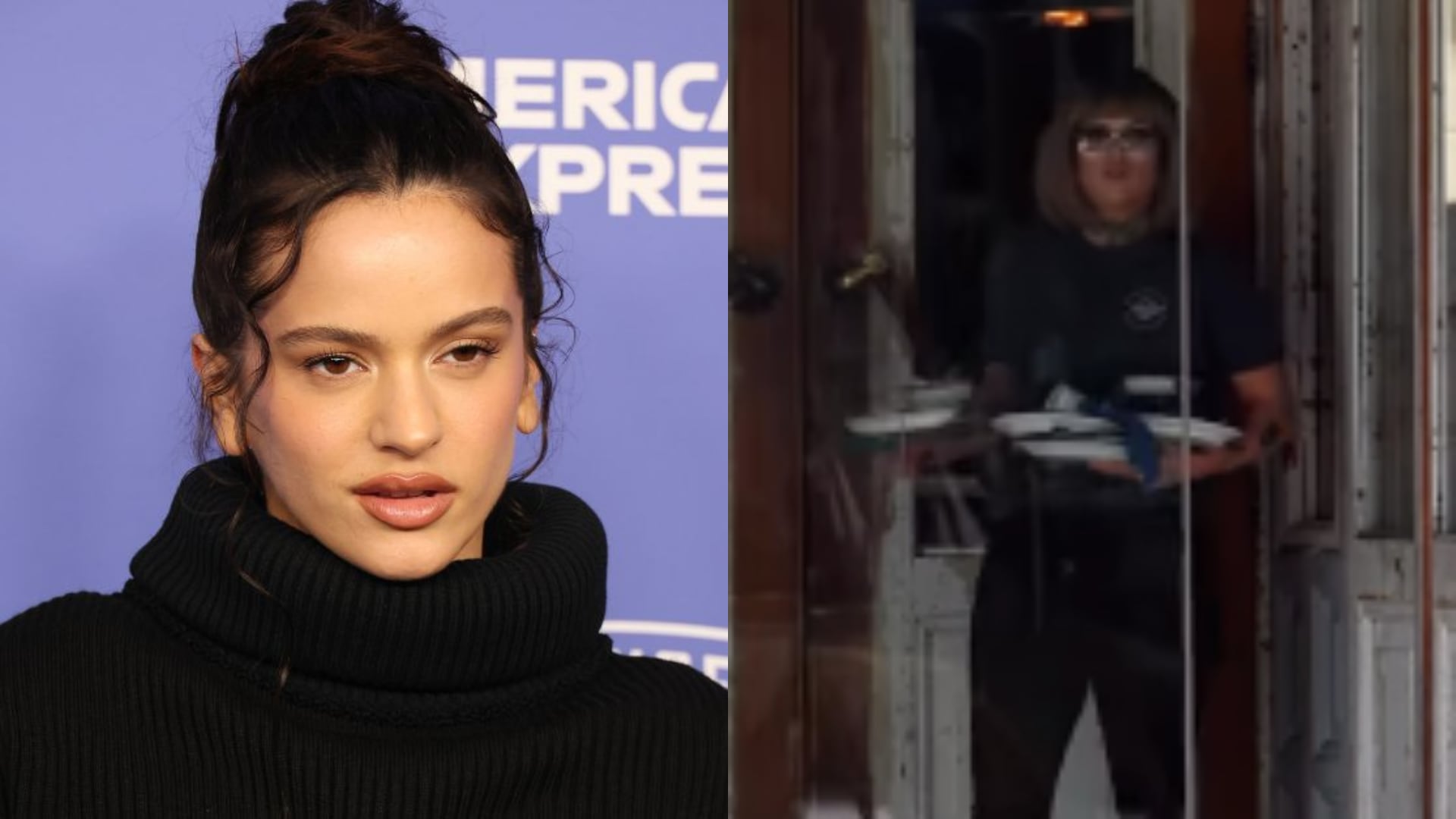 Rosalía trabajó como camarera por un día para promocionar una de sus canciones