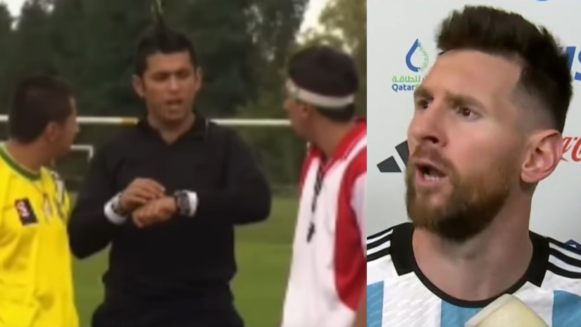 Santiago Alarcón recordó su época de árbitro para solucionar el problema de Messi en el Mundial
