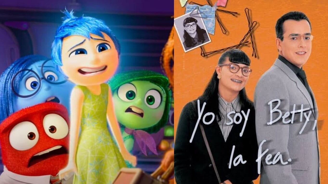 El estreno de la nueva entrega de 'Yo Soy Betty, La Fea' junto al de la película 'Intensa Mente 2' ha desatado muchas relaciones con ambas historias.