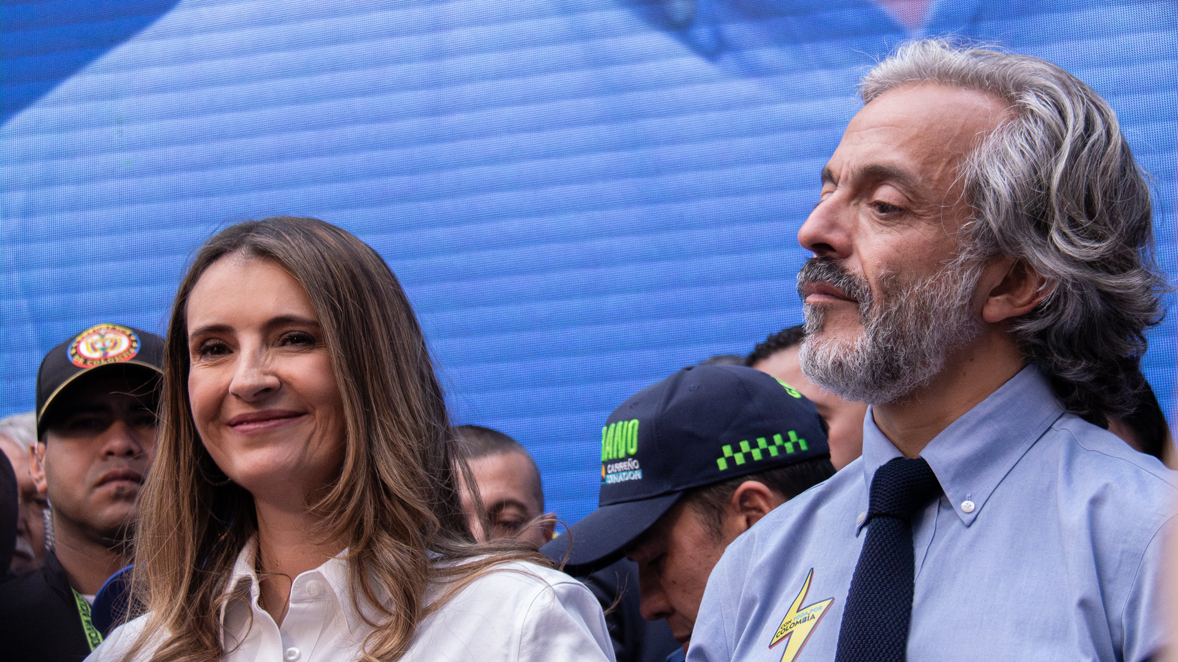 Paloma Valencia y Juan Daniel Oviedo