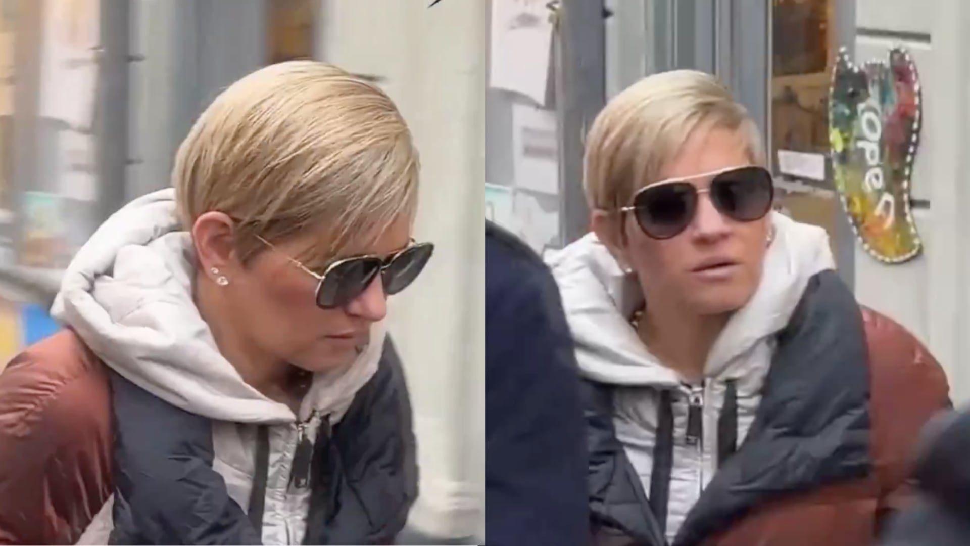 Verónica Alcocer y la lujosa chaqueta que llevaba en Estocolmo