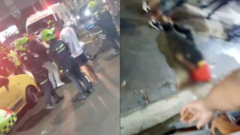 Doble crimen en Barranquilla: sicarios iban por joven con antecedentes y mataron a un inocente