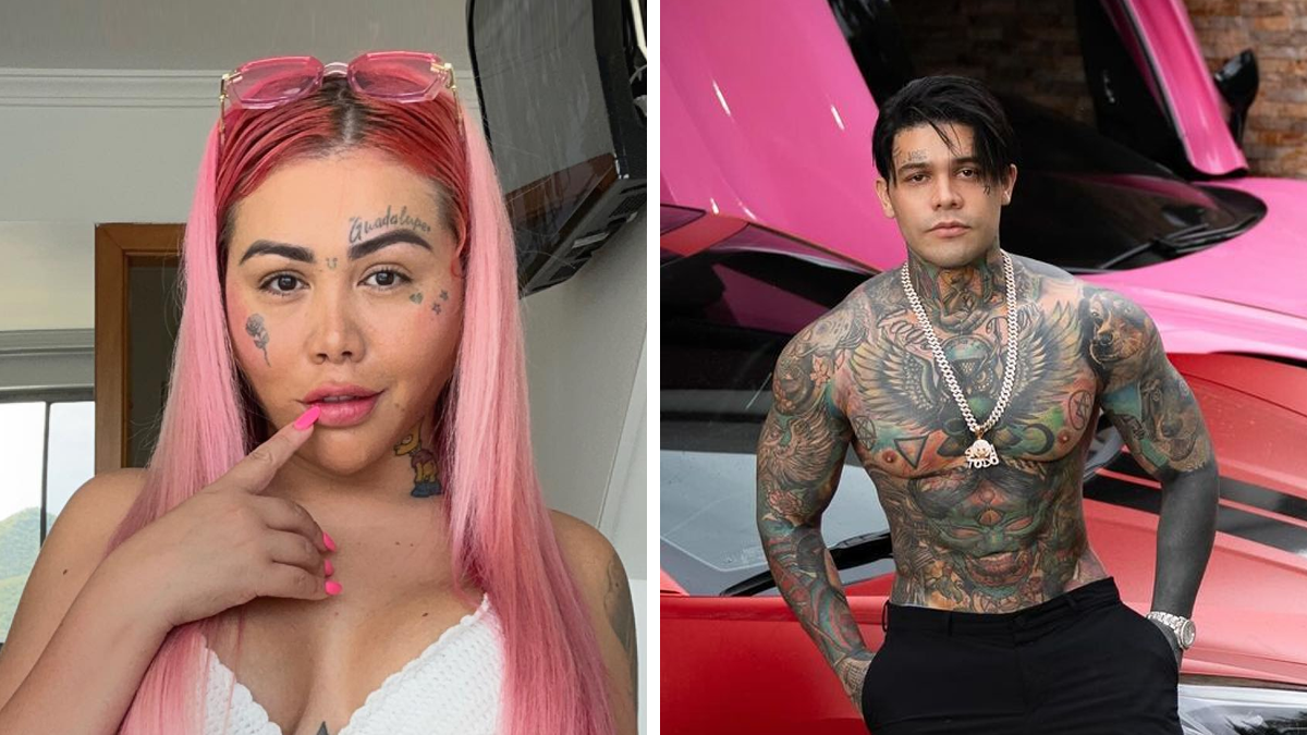 Yina Calderón y Yeferson Cossio desde sus redes sociales