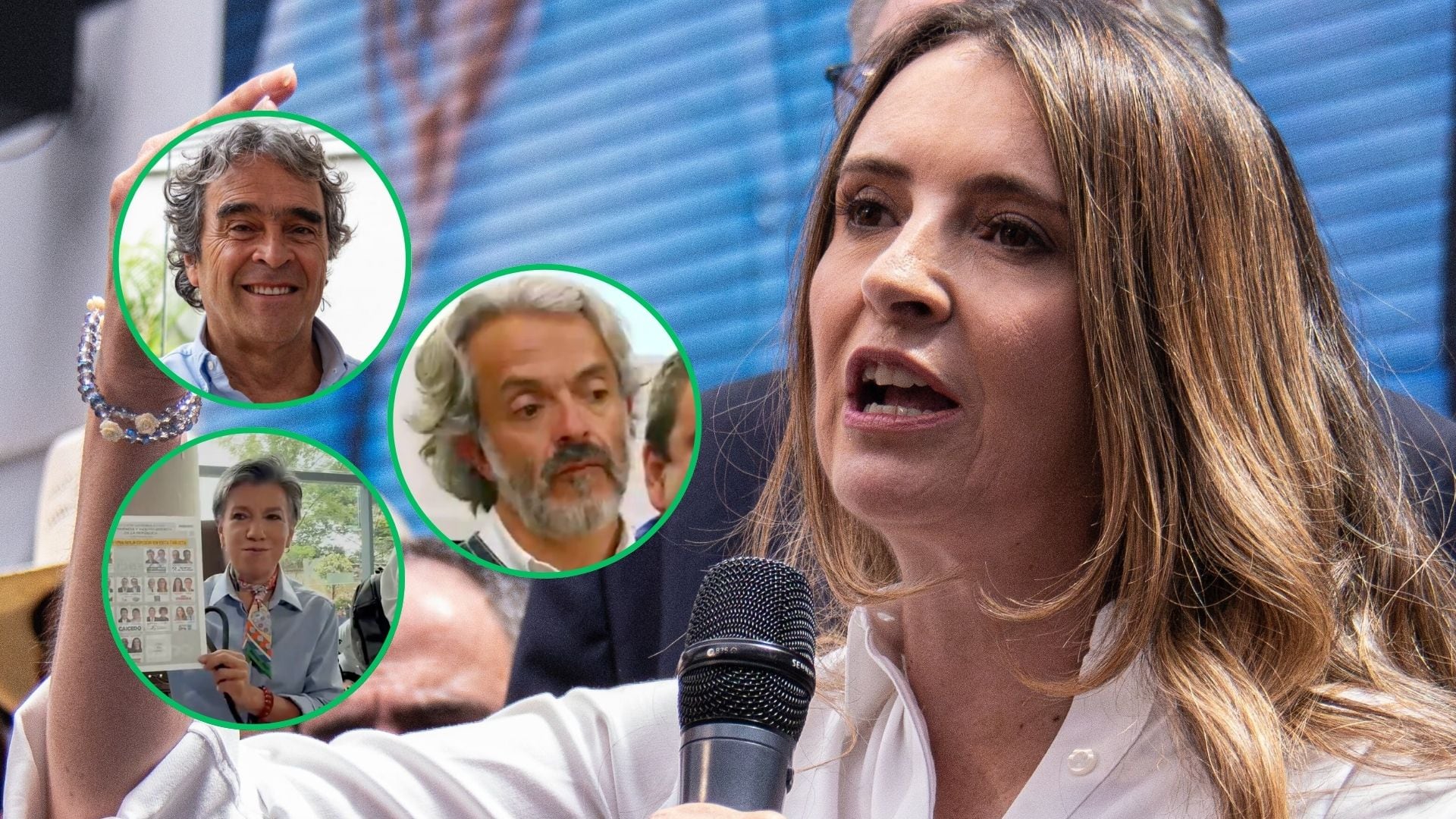 Paloma Valencia invitó a “tomarse un café” a Juan Daniel Oviedo y Claudia López