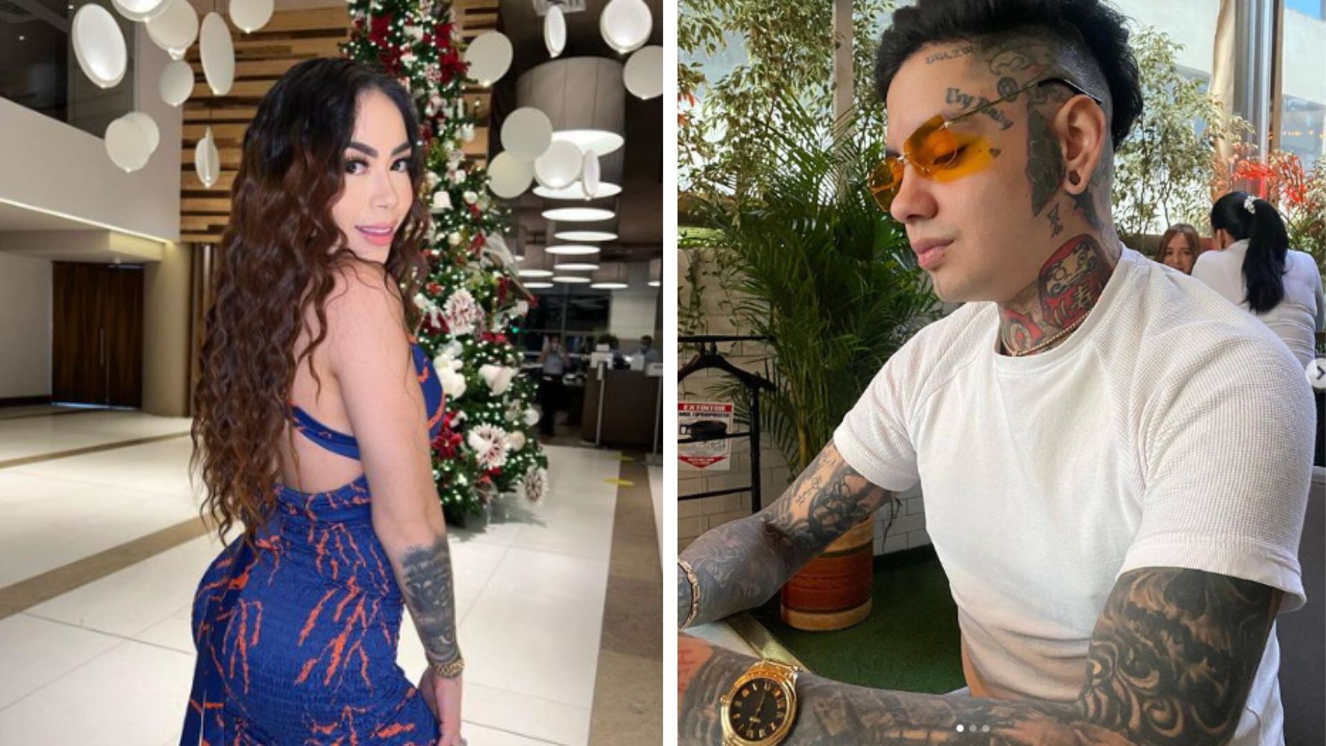 Los dos influencers tuvieron un fuerte agarrón por redes sociales.