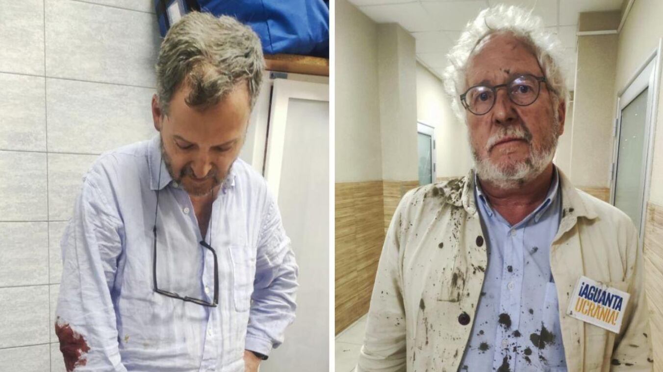 Sergio Jaramillo y Héctor Abad, heridos en Ucrania