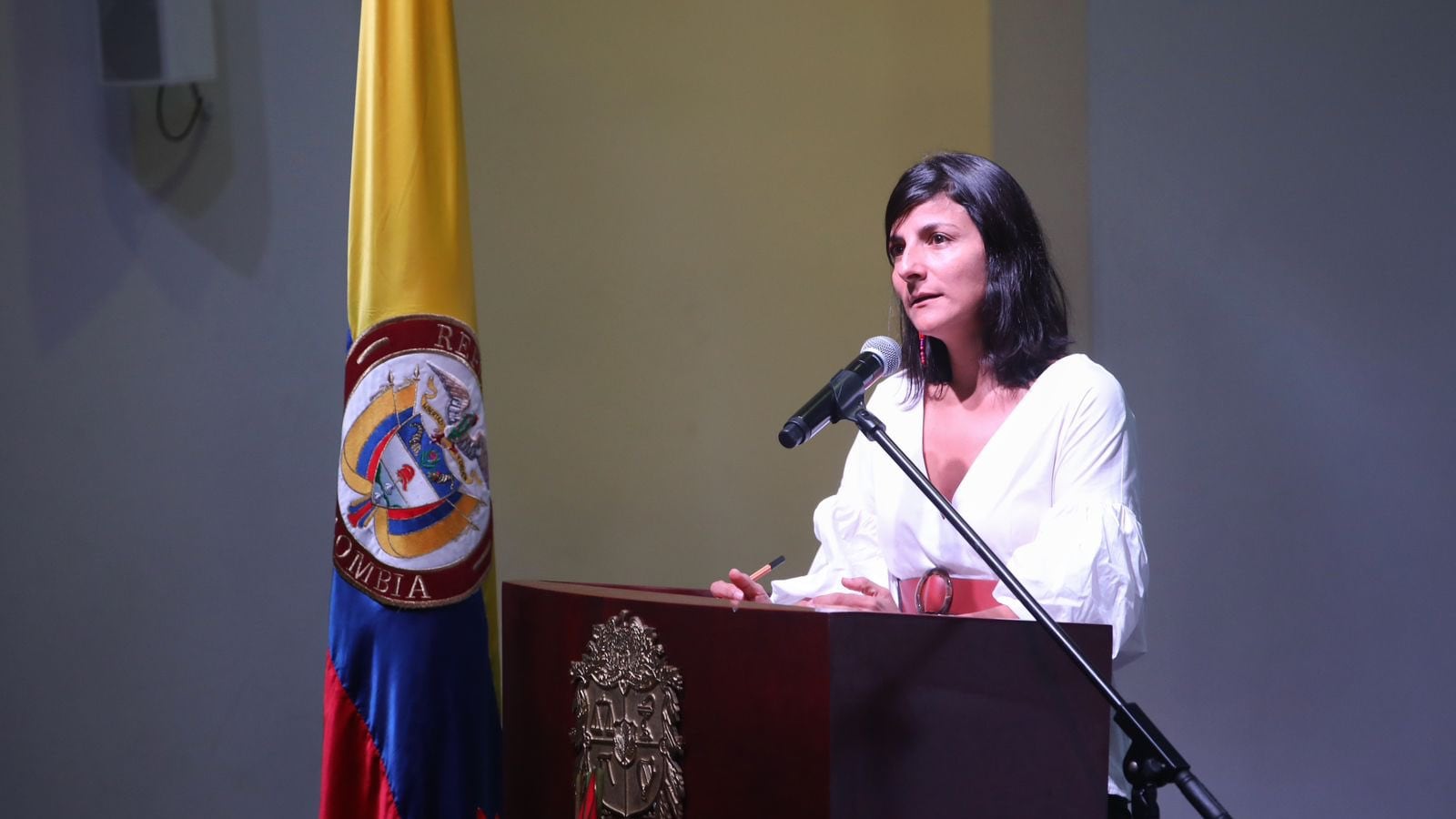 Ministra de Minas y Energía, Irene Vélez