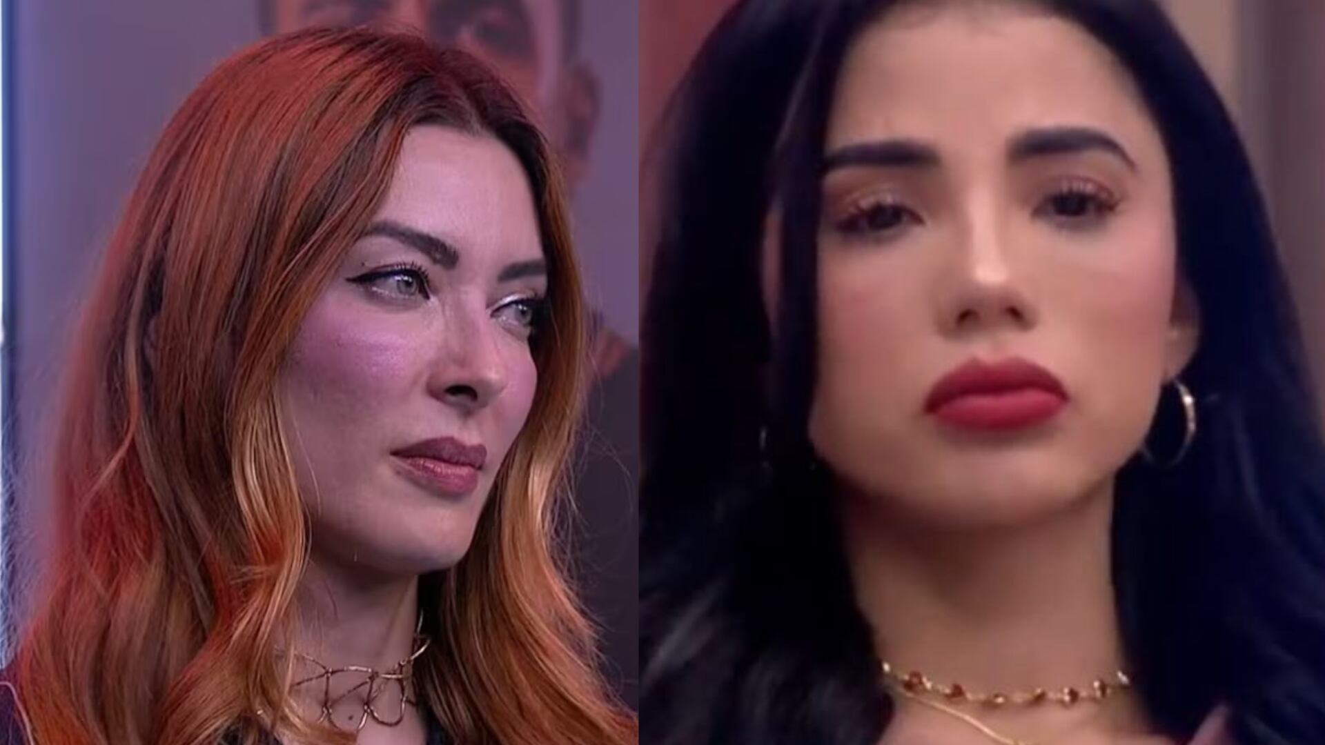 Norma Nivia y Karina en La Casa de los Famsosos