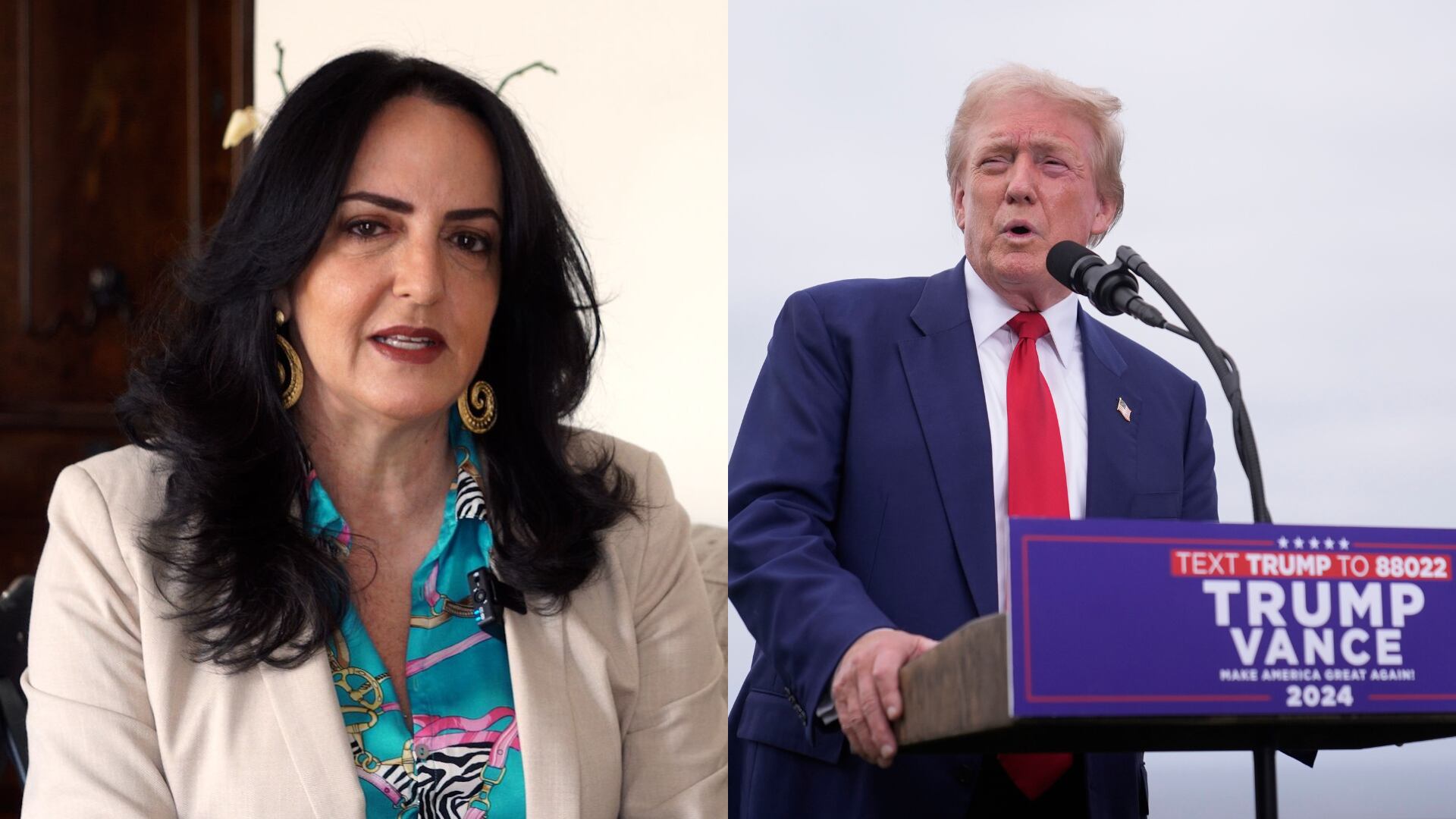 “Aunque a veces es impertinente, aspiro a que Trump gane la presidencia de Estados Unidos”: Mafe Cabal