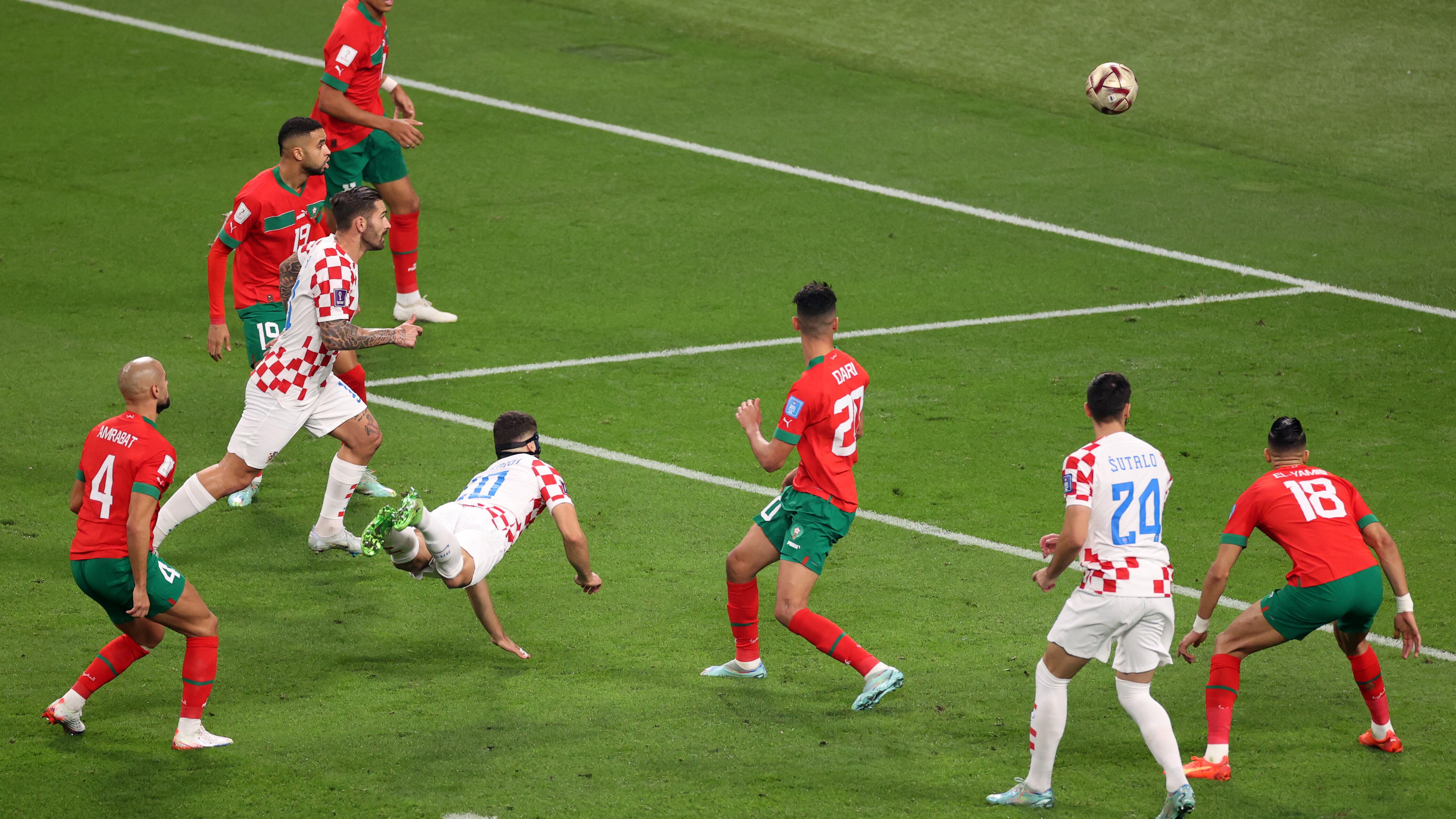 Croacia v Marruecos: Mundial Qatar 2022