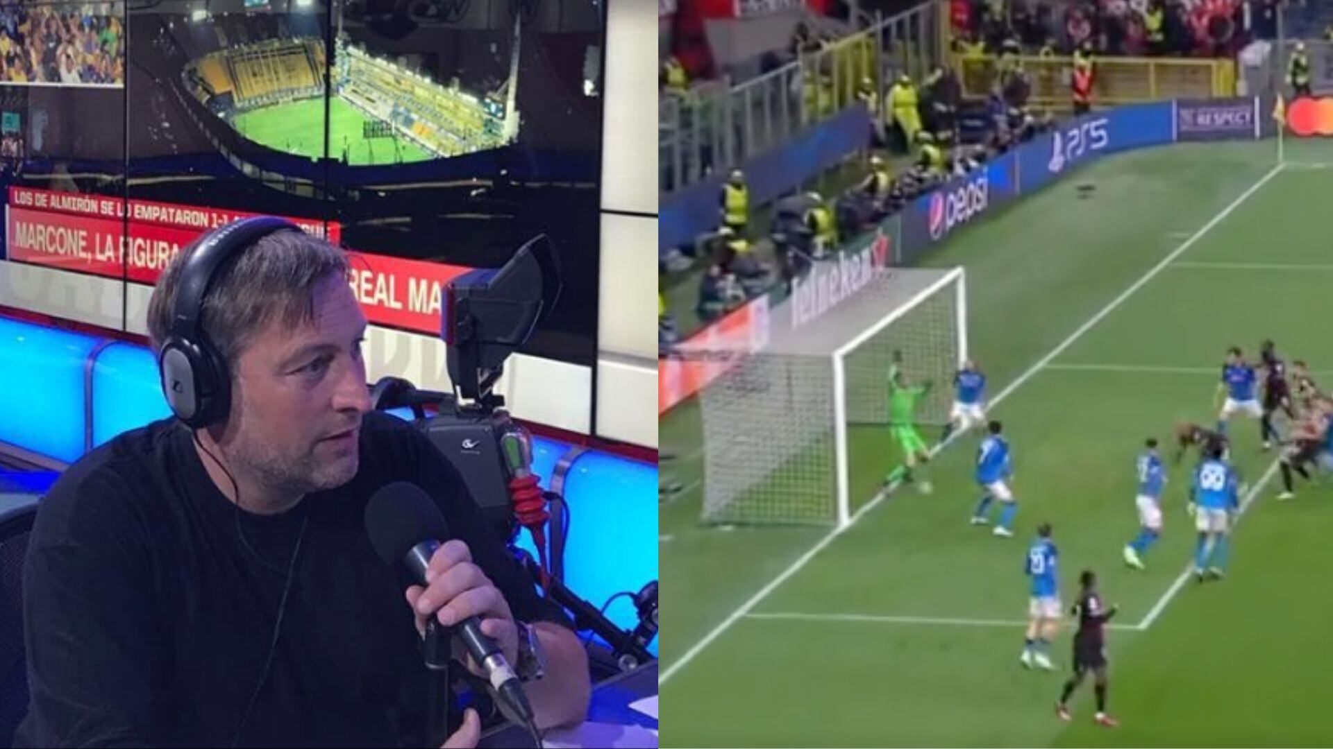 Narrador de ESPN gritó fuerte un gol que no fue.