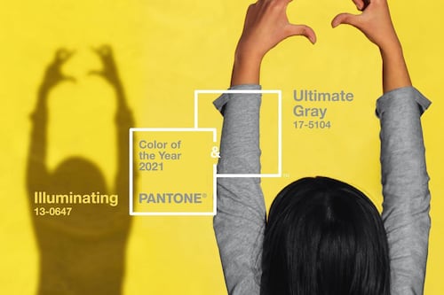 Estos son los colores del 2021 según Pantone