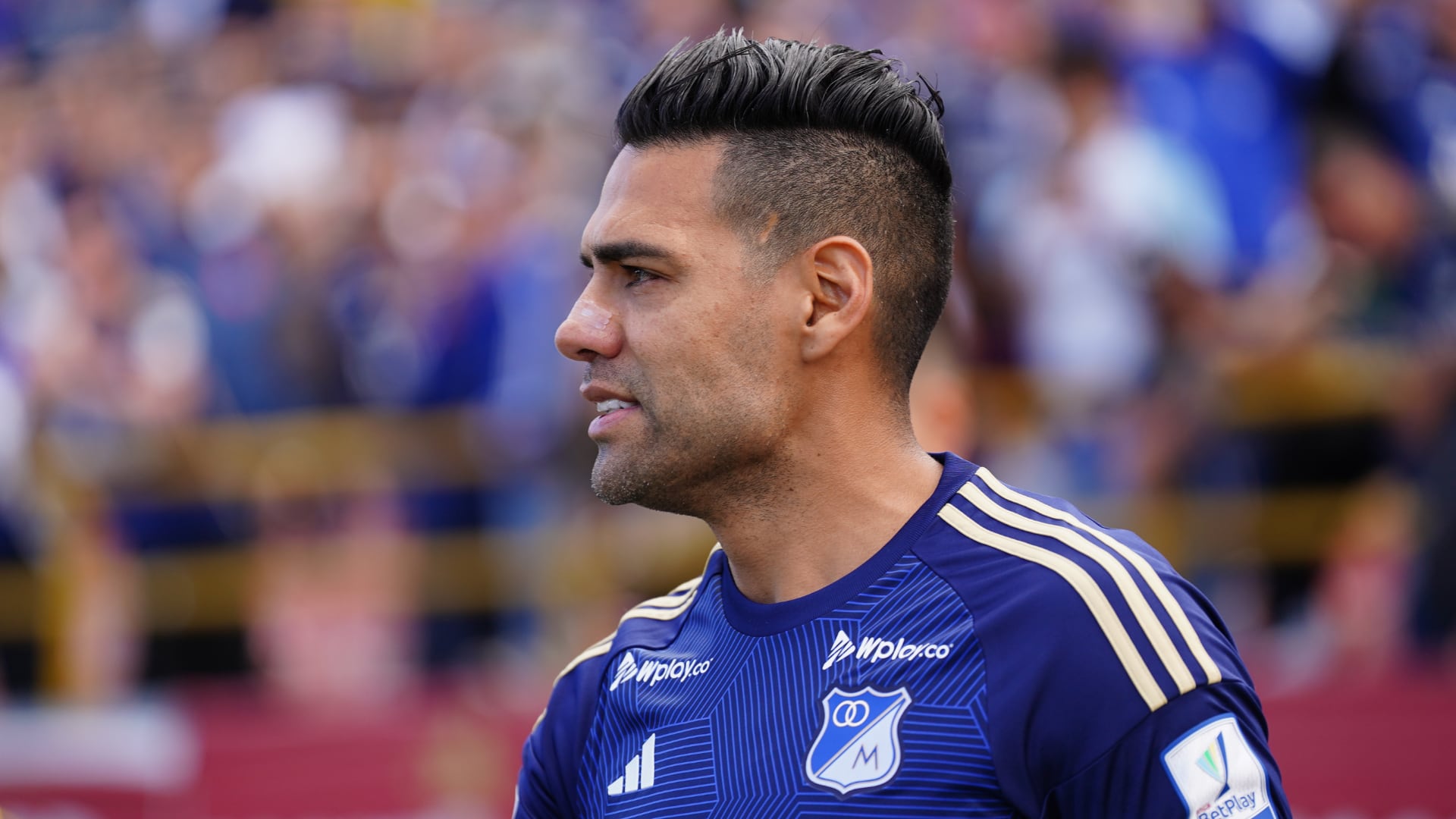 Radamel Falcao - Foto: Redes sociales de Millonarios tomada el 15 de octubre del 2025