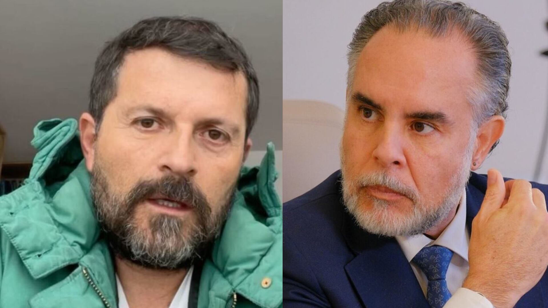 Julio César Herrera y Armando Benedetti