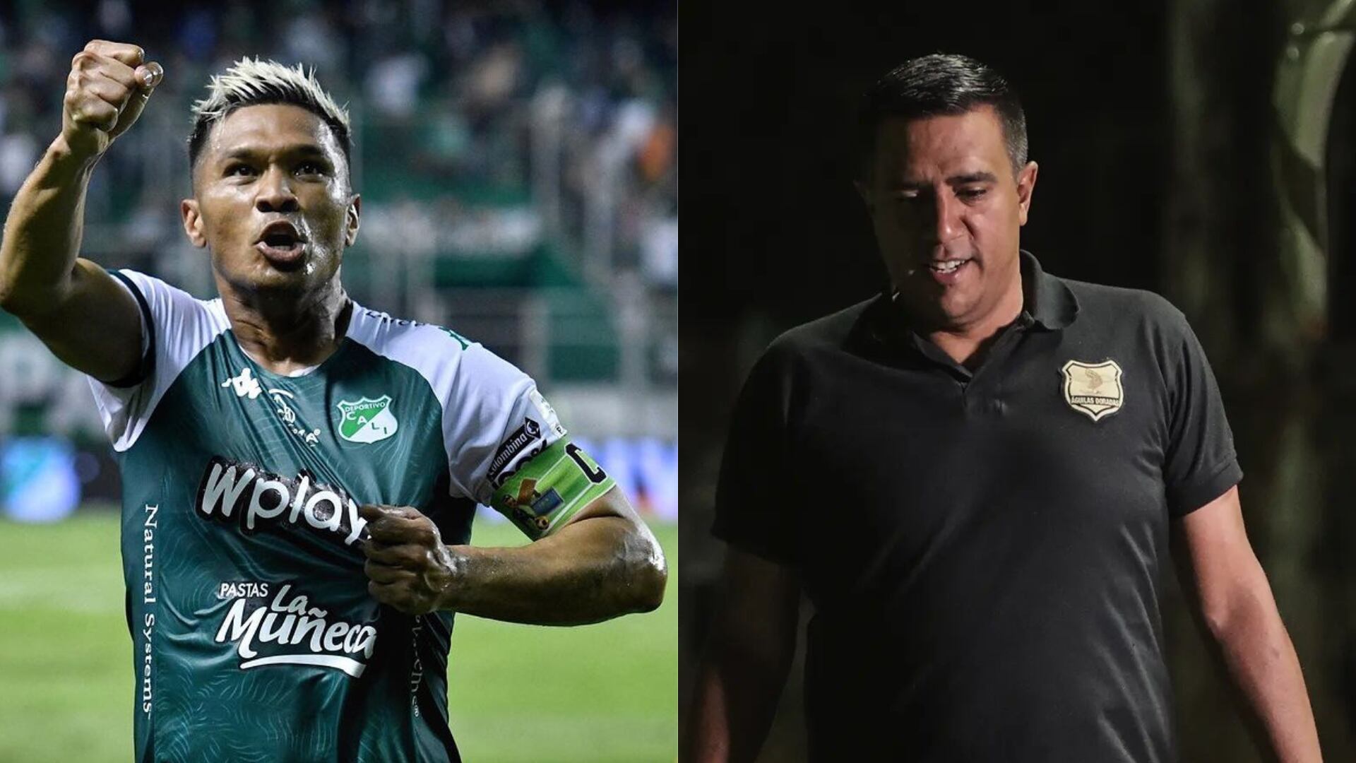 Teófilo Gutiérrez tuvo acalorada discusión con César Farías, el técnico de Águilas Doradas.