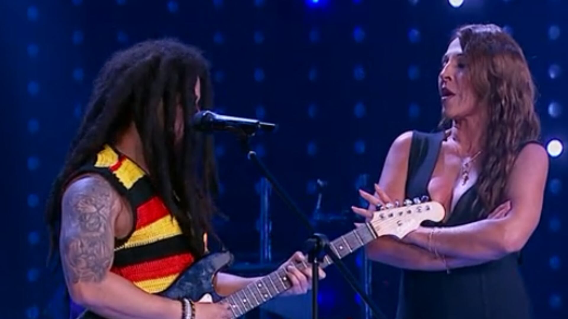 Amparo Gisales de Yo Me Llamo bajó de la nube de favoritos a 'Bob Marley'