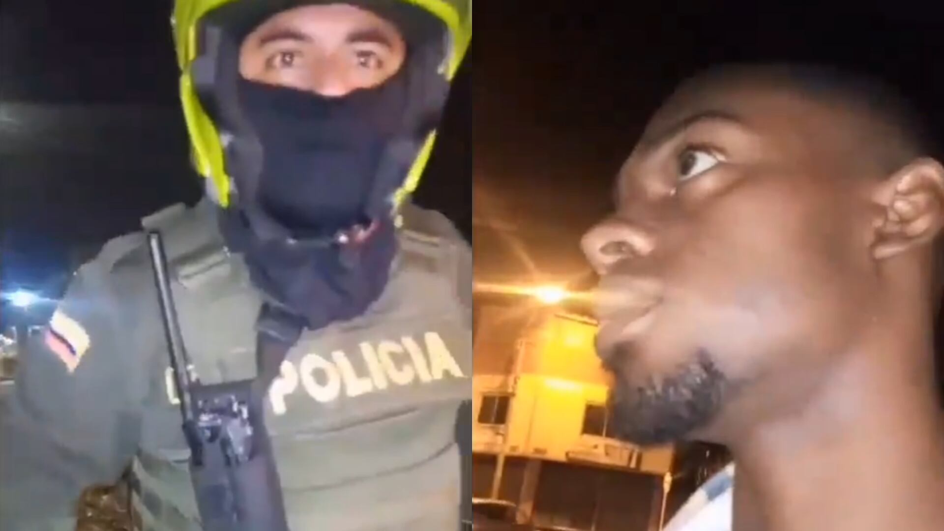 “Yo no confío en los negros”: le dijo un Policía a un ciudadano en Cali en medio de un procedimiento