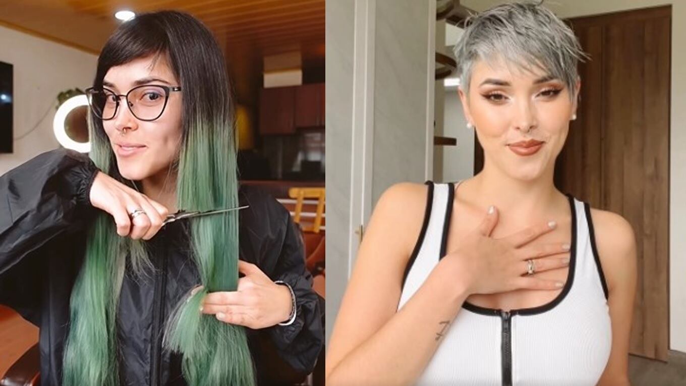 La influencer Kika Nieto habló sobre los avances individuales mientras todos creían que se estaba cambiando el color de cabello, pero no.