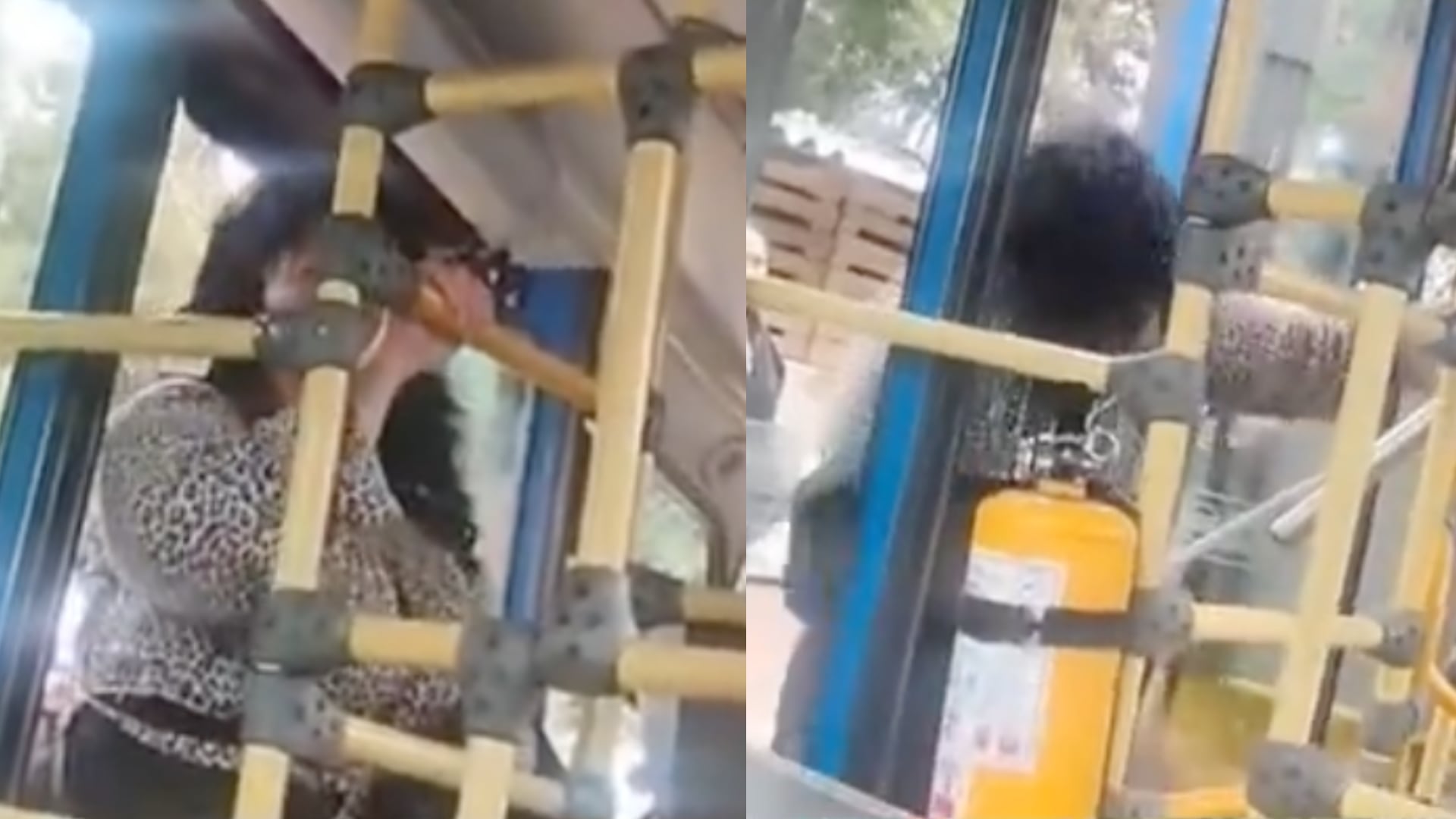 Conductor del SITP le dio lección a mujer que no paga el pasaje