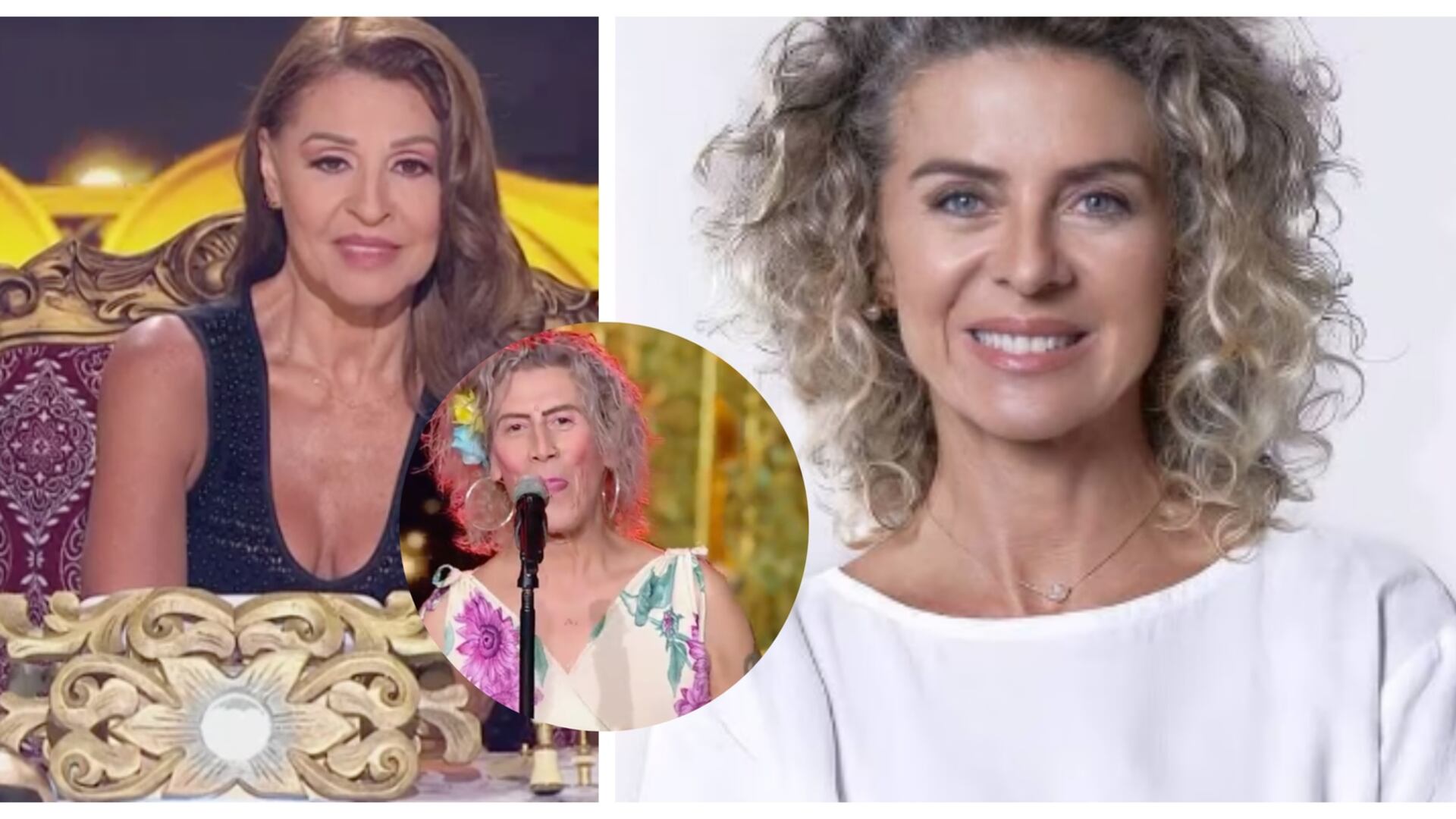 Amparo Grisales encaró a ‘Margarita Rosa de Francisco’ y aseguró que todavía la quiere pese a lo que pasó entre ellas (Captura de pantalla de Yo me llamo 2023 y redes sociales)