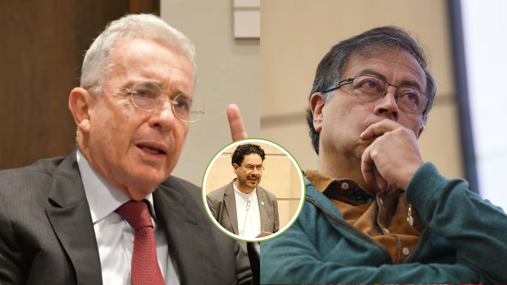 Uribe, Petro y Cepeda