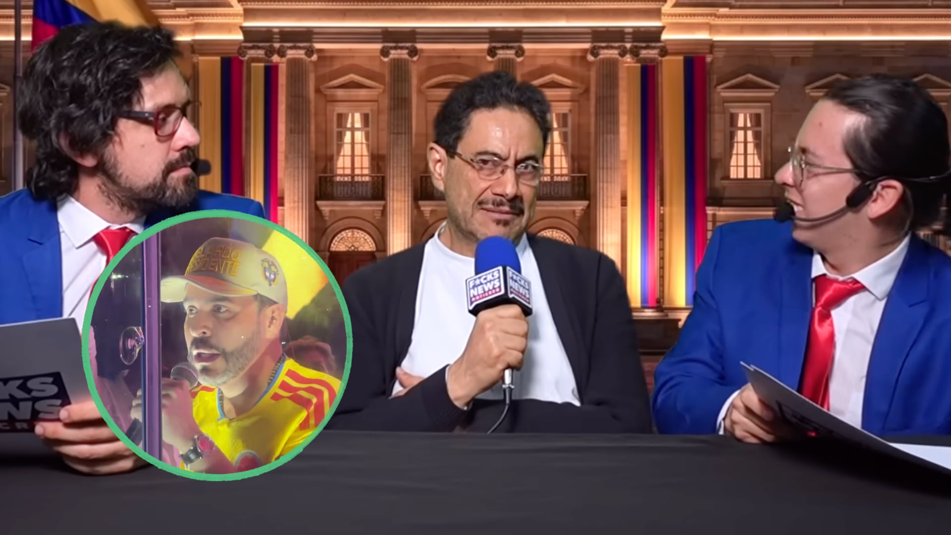 Iván Cepeda no bajó de “diablo” a De la Espriella en ‘Fucks News’: ¿por qué?