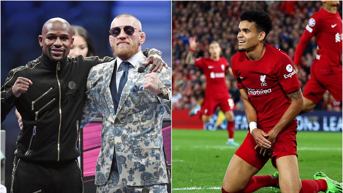 Conor McGregor está interesado en ser el nuevo jefe de Luis Díaz en Liverpool