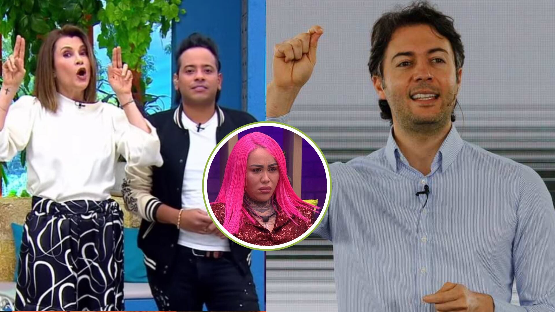 Expresentador de RCN y Daniel Quintero.