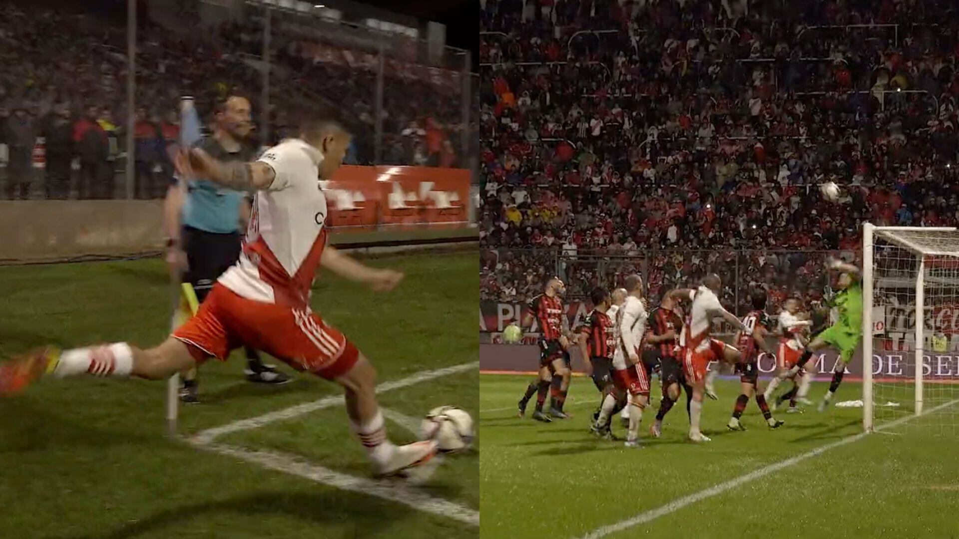 El golazo de 'Juanfer' Quintero desde una cámara exclusiva de River Plate.