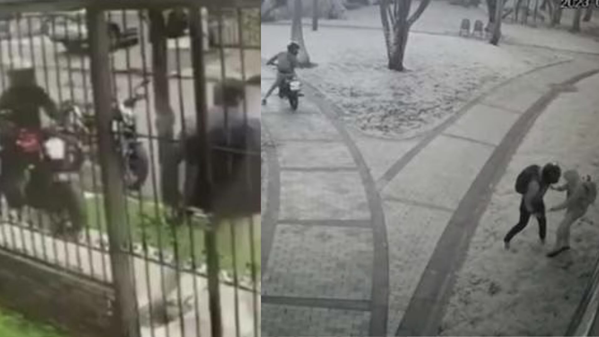 Inseguridad en el sector de Cedritos, al norte de Bogotá.