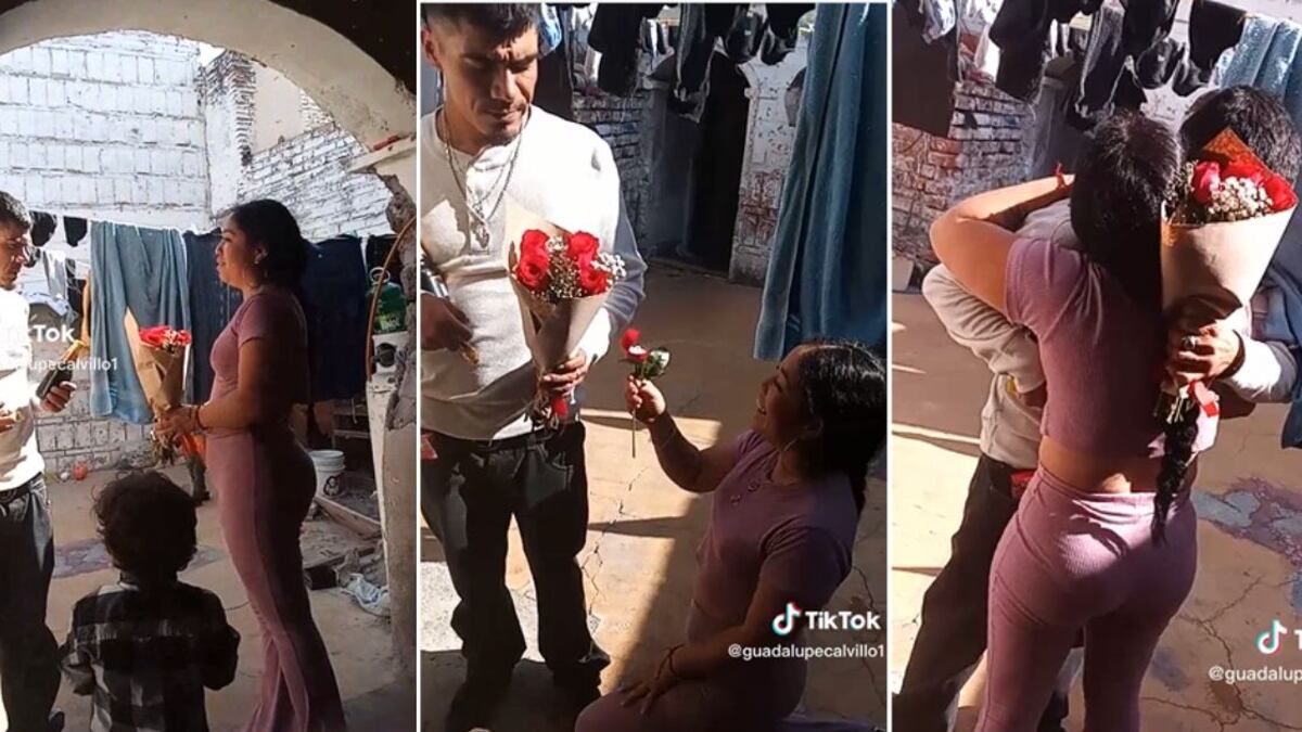 Guadalupe Calvillo se atrevió a pedirle matrimonio a su novio.