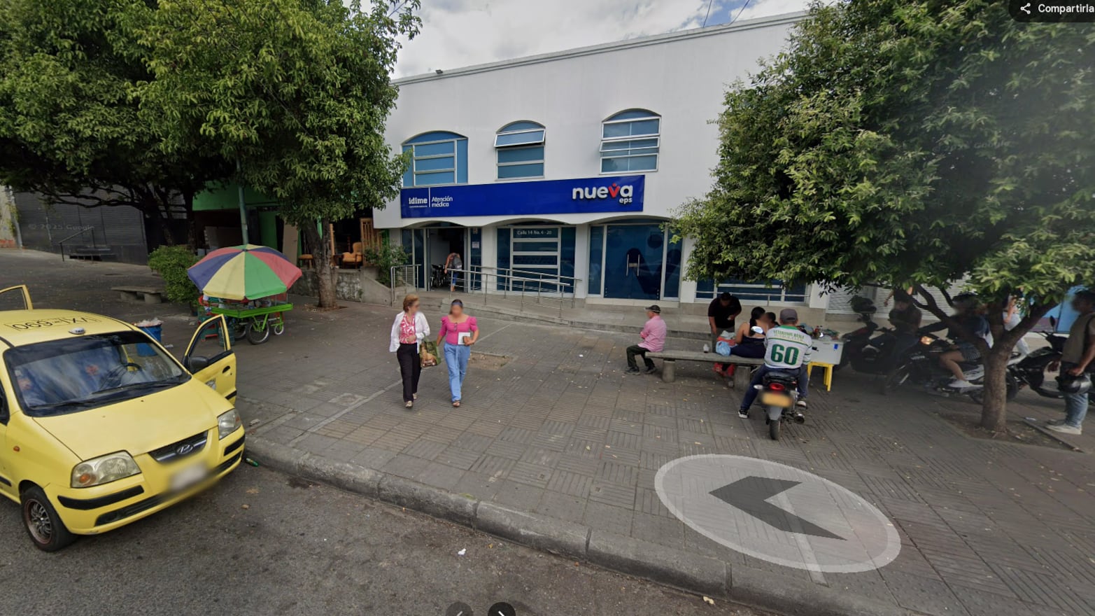 Captura de pantalla Google Maps