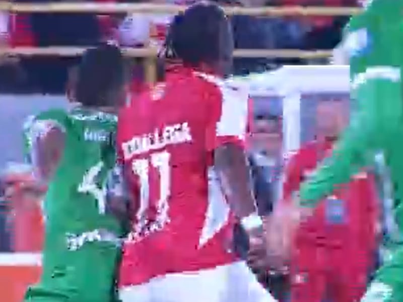 “Yo fui más vivo”, César Haydar avivó la polémica por el gol que le anularon a Santa Fe