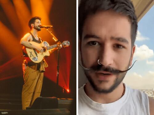 Camilo detiene concierto para consolar a fan y el público le aplaude