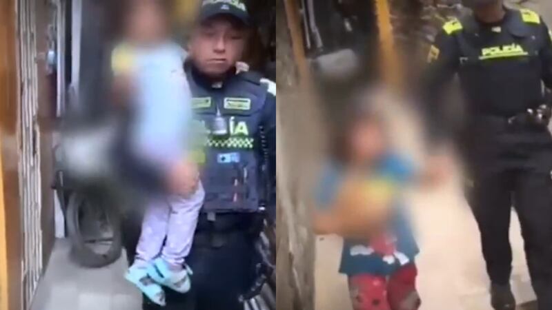 Dos niñas de la comunidad emberá en presunto estado de abandono, fueron rescatadas en Los Mártires