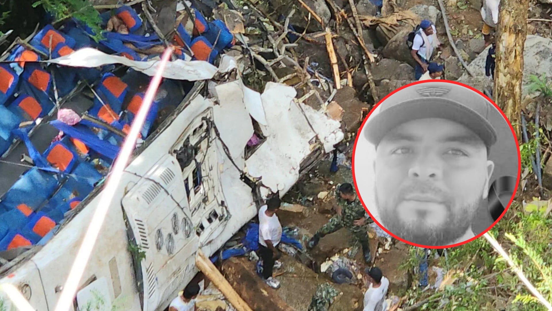 Conductor de bus accidentado en Antioquia fue defendido en redes