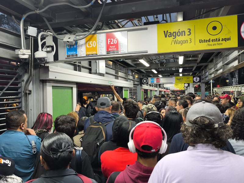Estaciones de TransMilenio cerradas en estos momentos