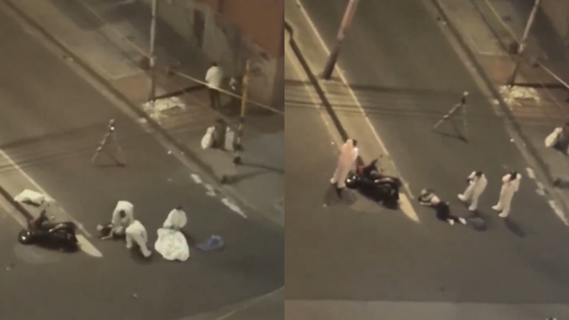 Accidente de tránsito en la carrera 27 con calle Sexta de Bogotá.