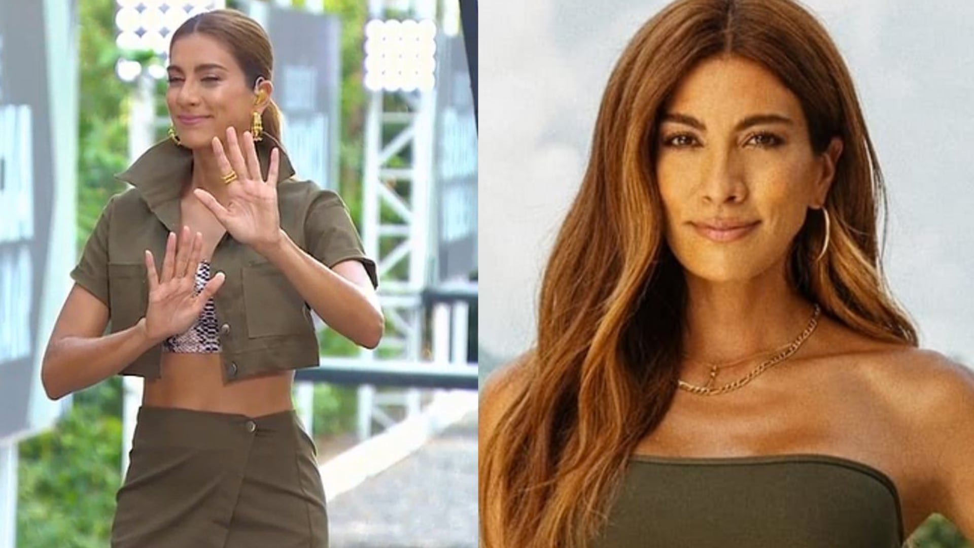 Andrea Serna del Desafío XX de Caracol Televisión mostró al hombre que es sus ojos dentro del 'reality'