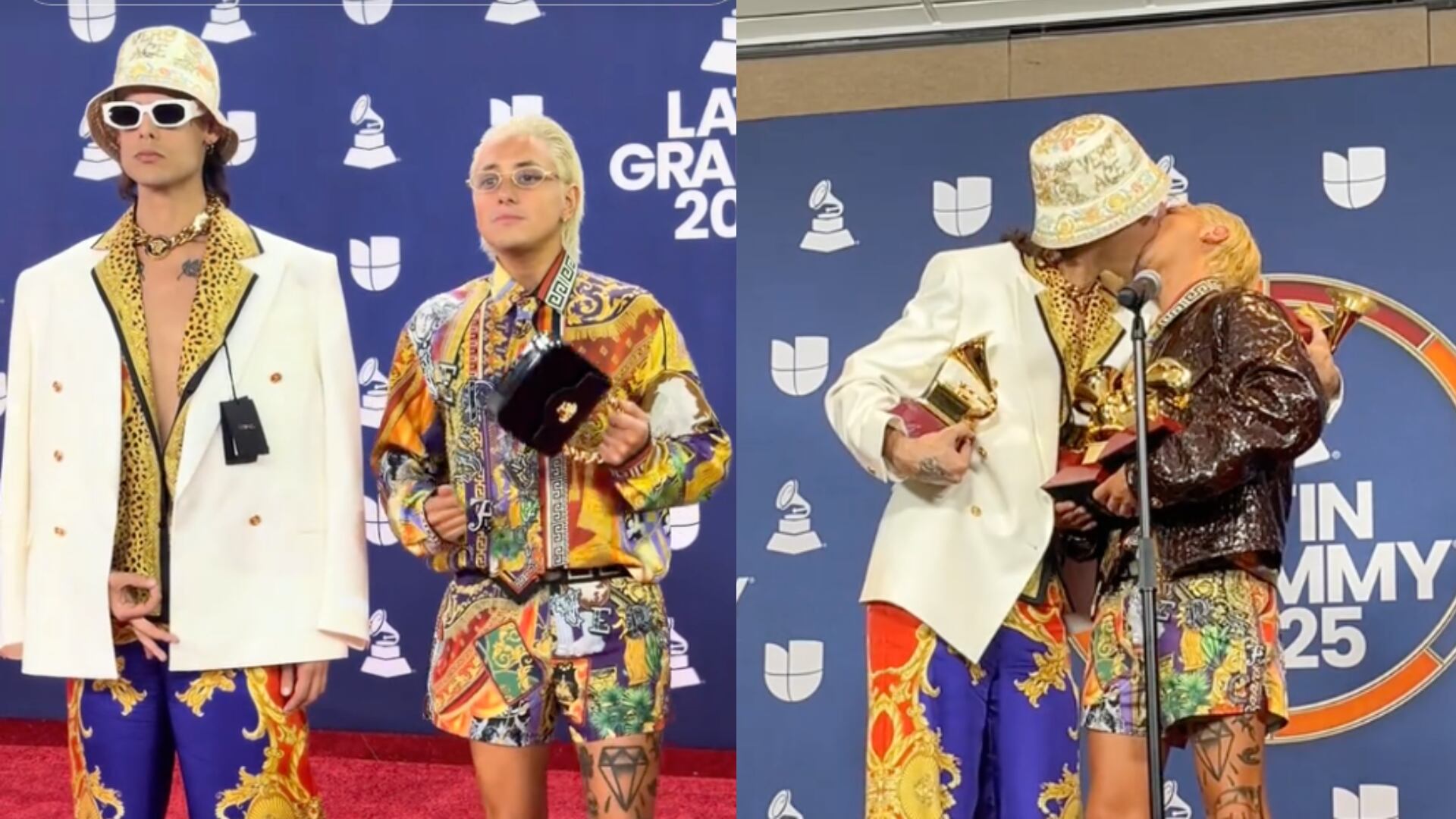 CA7RIEL & Paco Amoroso en los Latín Grammy