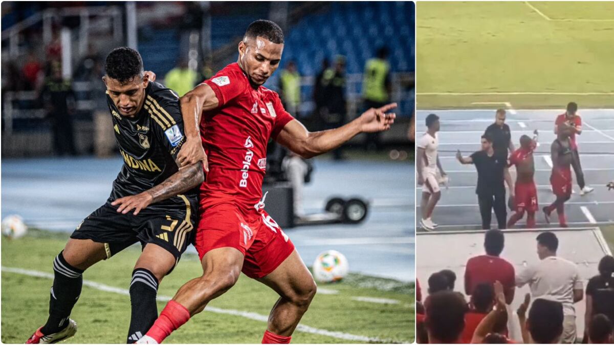 Rodrigo Da Silva, hijo del Polilla, se encaró con hinchas de América tras partido contra Millonarios