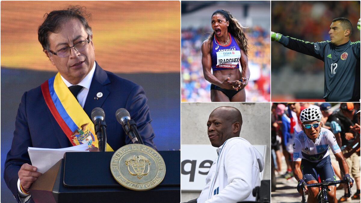 Figuras del deporte colombiano le plantaron cara al presidente Petro y le piden atención
